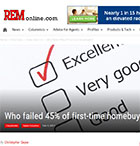 Real Estate Magazine - Who Failed 45% of First-time Homebuyers?